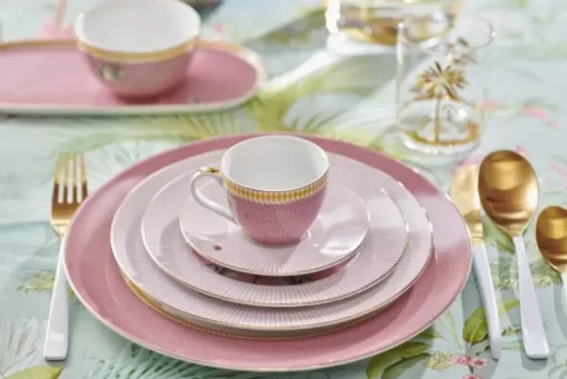 La Majorelle Suiker & Melkschaal Roze