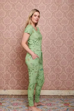 Lange Broek Kawai Flower Licht