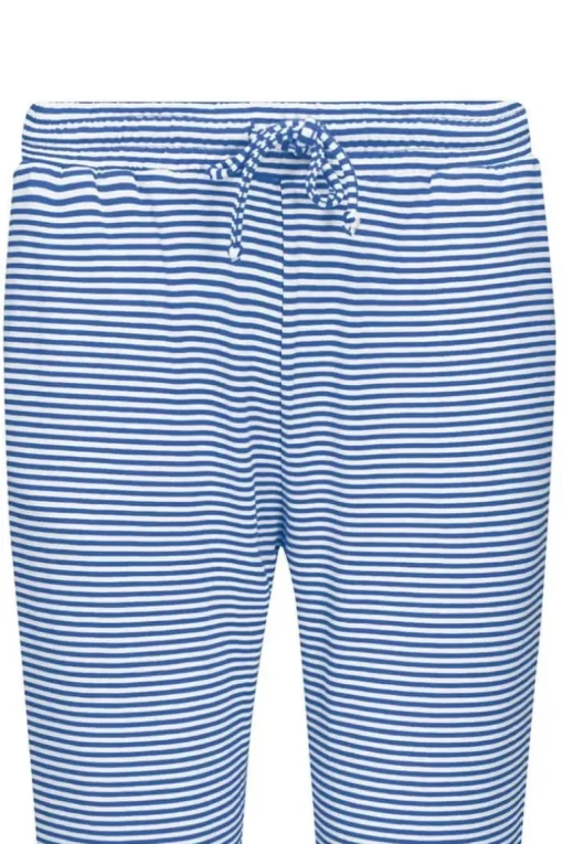 Lange Broek Little Sumo Stripe Kobalt