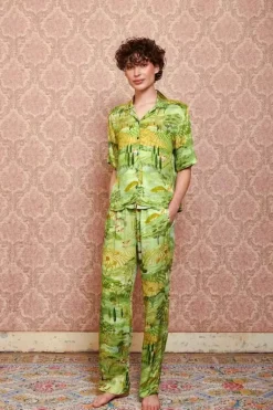 Lange Broek Toscana Groen