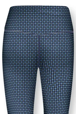 Lange Sportlegging Cross Stitch Blauw
