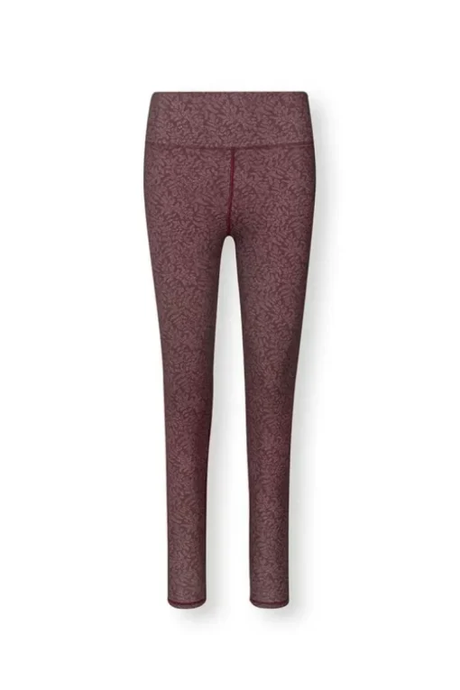 Lange Sportlegging Leafy Dots Terra