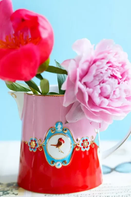 Love Birds Kan Klein Rood/Roze