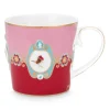 Love Birds Mok Groot Rood/Roze