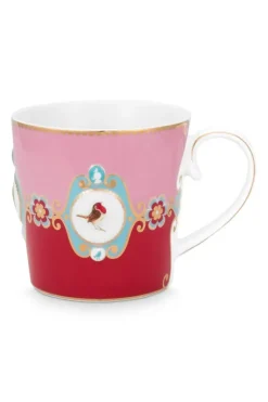 Love Birds Mok Groot Rood/Roze