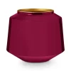 Metalen Vaas Donker 22 Cm