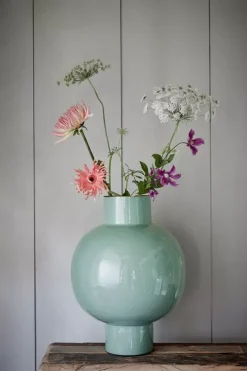 Metalen Vaas Licht 42Cm