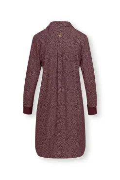Nachthemd Lange Mouw Leafy Dots Terra