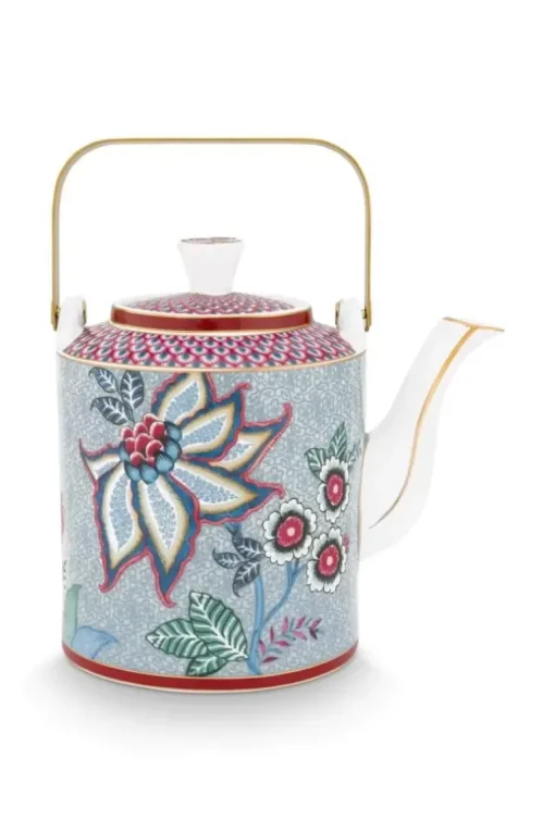 Oriental Flower Festival Theepot Medium