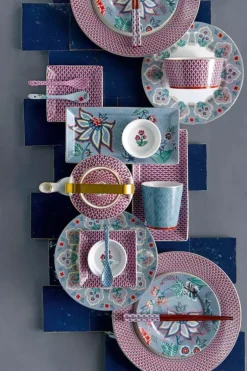 Oriental Flower Festival Set/6 Theelepels