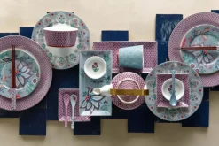 Oriental Flower Festival Set/6 Theelepels