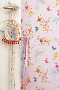 Pip Studio Chinese Rose Vliesbehang Licht Roze