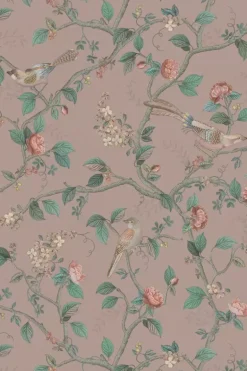 Pip Studio Good Nightingale Vliesbehang Mauve