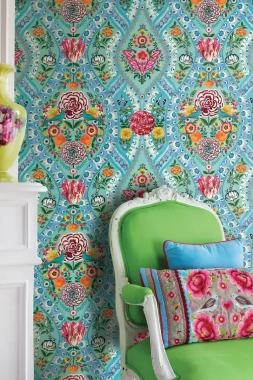 Pip Studio Melody Wallpower Blauw