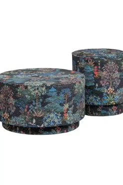 Poef Large Pip Garden Donkerblauw