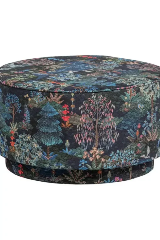 Poef Large Pip Garden Donkerblauw