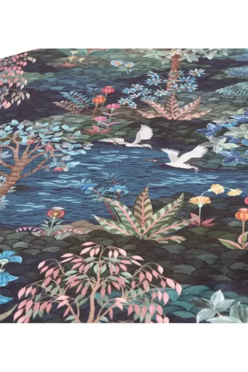 Poef Large Pip Garden Donkerblauw