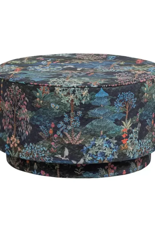 Poef Large Pip Garden Donkerblauw