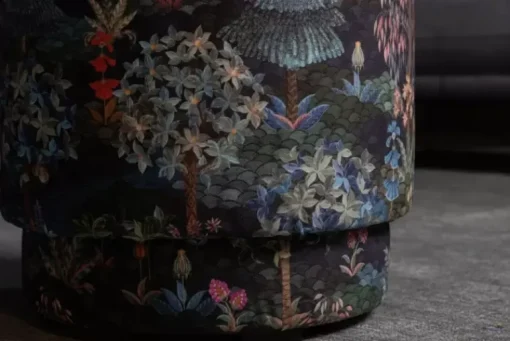 Poef Medium Pip Garden Donkerblauw