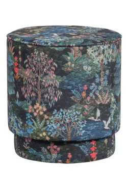 Poef Medium Pip Garden Donkerblauw