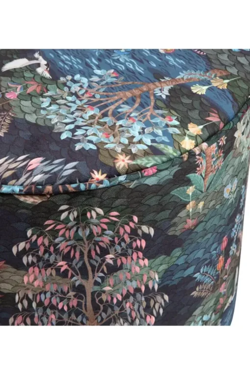 Poef Medium Pip Garden Donkerblauw