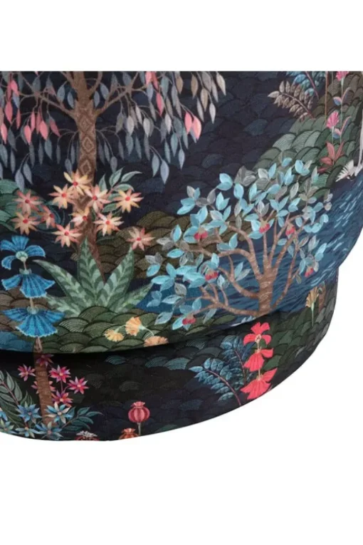 Poef Medium Pip Garden Donkerblauw