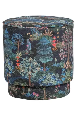 Poef Medium Pip Garden Donkerblauw