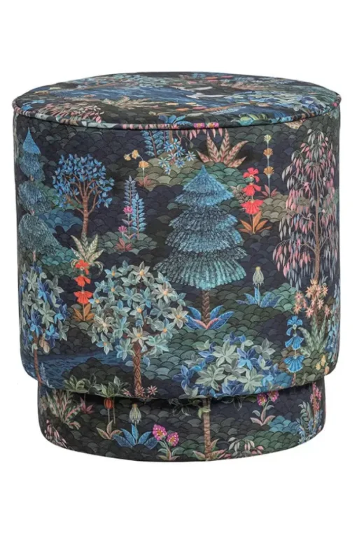 Poef Medium Pip Garden Donkerblauw