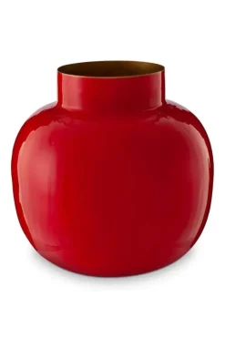 Ronde Vaas Metaal 25 Cm