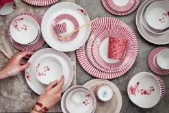 Royal Stripes Dinerbord Donker 26.5Cm