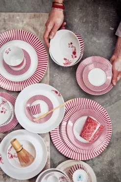 Royal Stripes Dinerbord Donker 26.5Cm