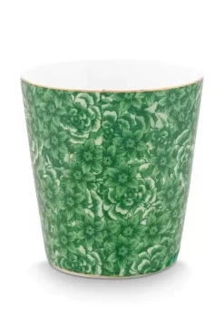 Royal Stripes Mok Bloemen & Theetip