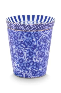 Royal Stripes Mok Bloemen & Theetip