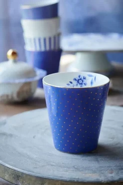 Royal Stripes Mok Dots