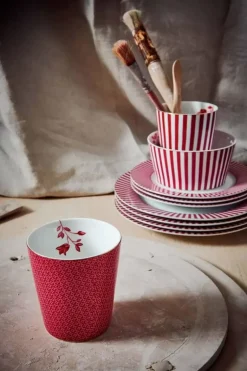 Royal Stripes Mok Tegels Donker