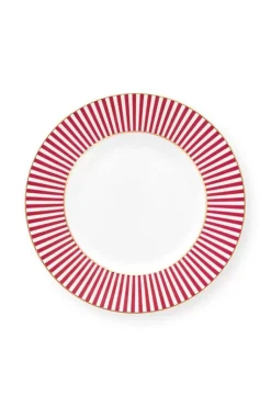 Royal Stripes Petit Four Donkerroze 12Cm