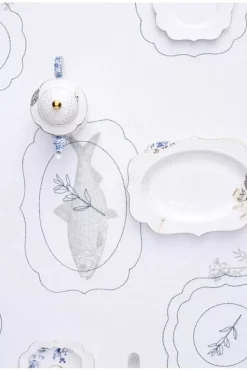 Royal White Ovale Serveer Schaal 40 Cm