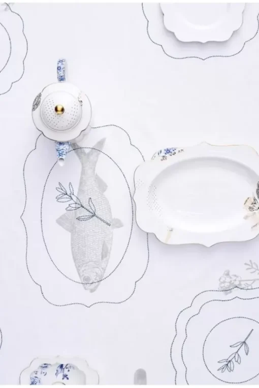 Royal White Ovale Serveer Schaal 40 Cm