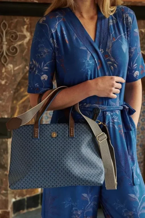 Shopper Klein Suki Blauw