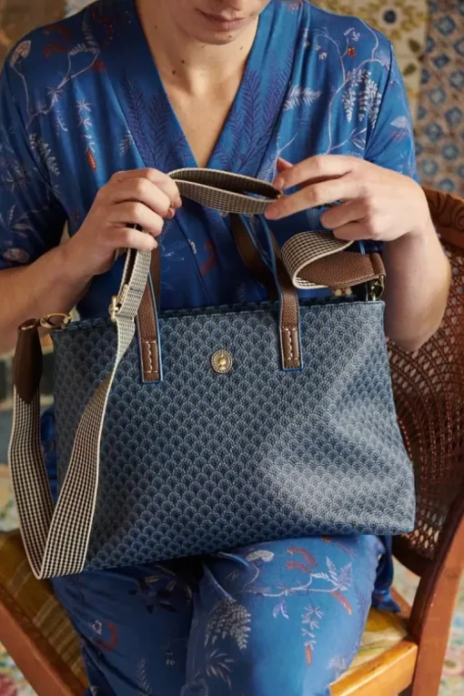Shopper Klein Suki Blauw