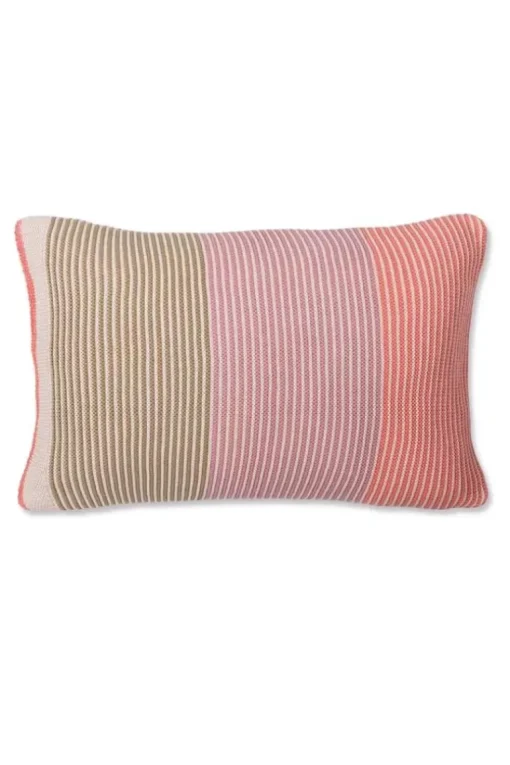 Sierkussen Blockstripe Pastel