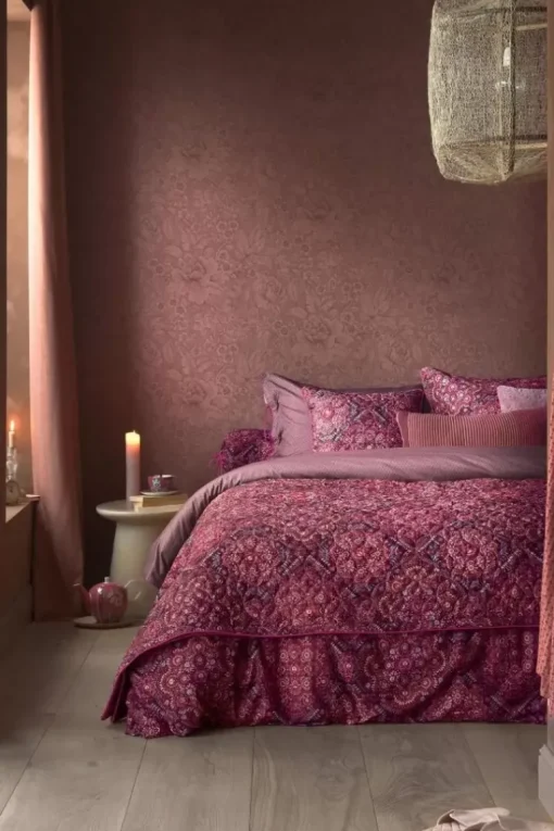 Sierkussen Quilted Il Mosaico Donkerrood