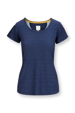 Sport Top Korte Mouw Suki Kobalt