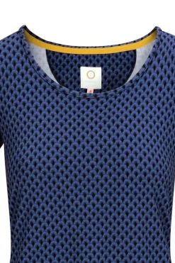 Sport Top Korte Mouw Suki Kobalt