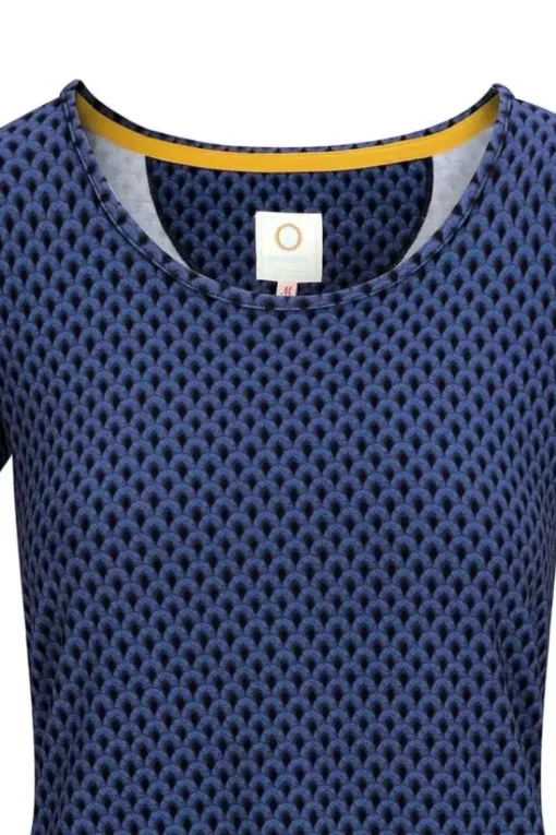 Sport Top Korte Mouw Suki Kobalt