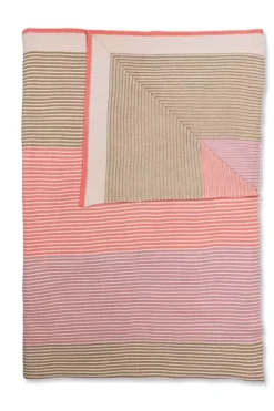 Throw Blockstripe Pastel