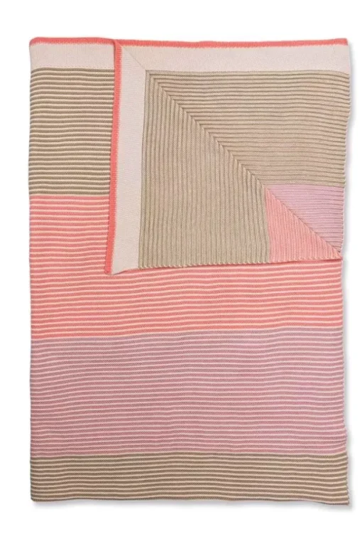 Throw Blockstripe Pastel