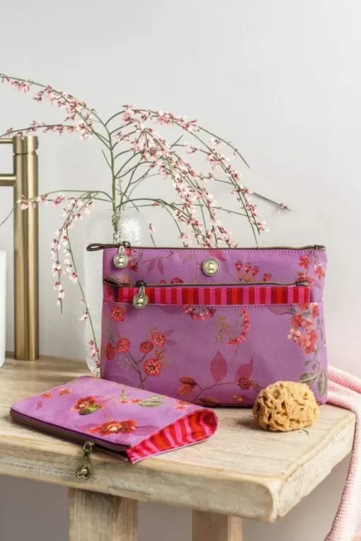 Toilettas Kawai Flower Combi Fuchsia