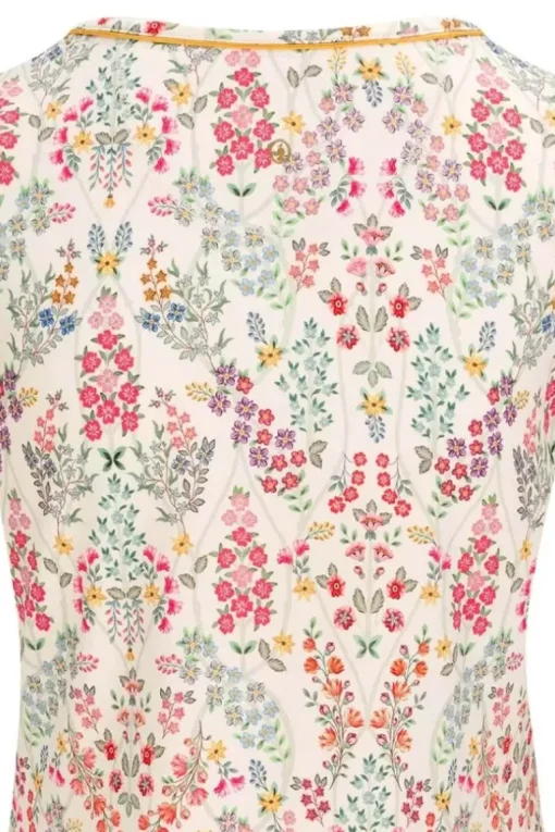 Top Korte Mouw Primavera Wit