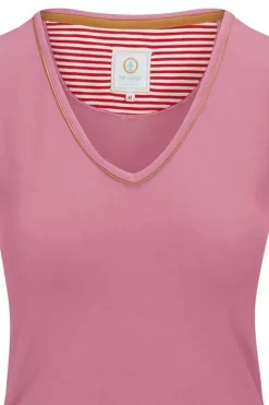 Top Korte Mouw Solid